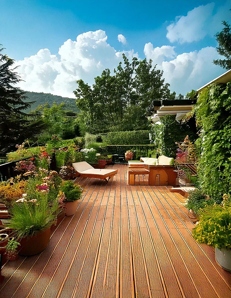 Holz Terrasse